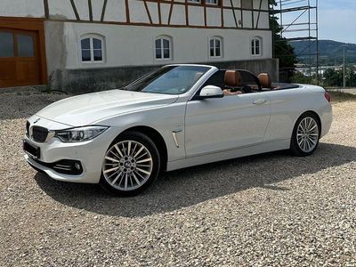 Gebraucht BMW 420 Luxury Line 184 PS (135 kW) 2015 Weiß Cabrio