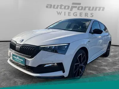 Brugt Skoda Scala Monte Carlo 150 HK (110 kW) 2022 Hvid Hatchback