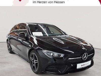 Gebraucht Mercedes CLA200 Shooting Brake AMG line 163 PS (119 kW) 2022 Kosmosschwarz metallic Kombi