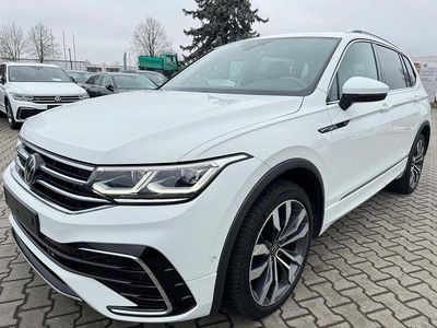 Gebraucht VW Tiguan Allspace R-line 150 PS (110 kW) 2022 Weiß SUV