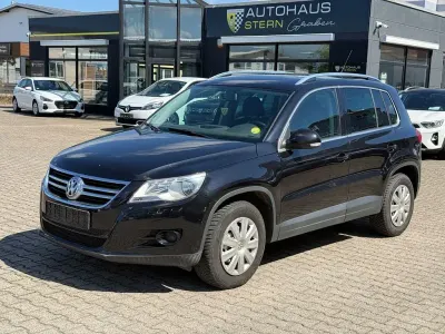 Gebraucht VW Tiguan Sportline 150 PS (110 kW) 2009 Schwarz SUV
