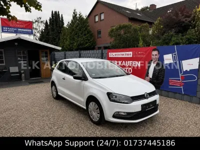 Gebraucht VW Polo Trendline 60 PS (44 kW) 2014 Weiß Kleinwagen