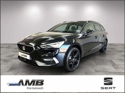 Neu Seat Leon Black Edition 150 PS (110 kW) 2025 Schwarz Limousine