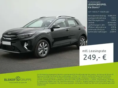 Brugt Kia Stonic Vision 101 HK (74 kW) 2025 Sort SUV