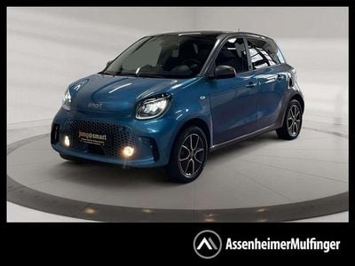 Gebraucht Smart ForFour Electric Drive Passion Exclusive 60 kW (82 PS) 2021 Karosserie in steel blue (meta Limousine