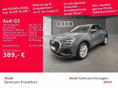 Nanograu metallic Gebraucht 2021 Audi Q3 Sport SUV | 28.350 € (Fairer Preis)