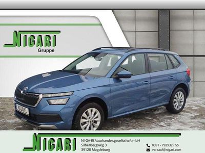 Blau Gebraucht 2021 Skoda Kamiq Ambition SUV | 18.990 € (Fairer Preis)