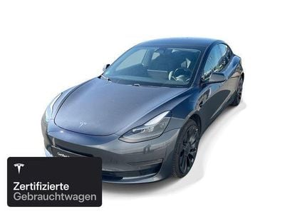 Gebraucht Tesla Model 3 Performance 377 kW (513 PS) 2021 Silber Limousine