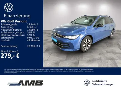 Gebraucht VW Golf VIII Goal 116 PS (85 kW) 2025 Blau Kombi