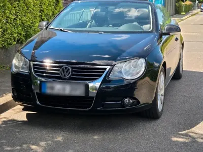 Gebraucht VW Eos 150 PS (110 kW) 2007 Schwarz Cabrio