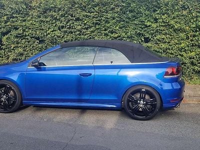 Gebraucht VW Golf Cabriolet R 265 PS (194 kW) 2014 Blau Cabrio