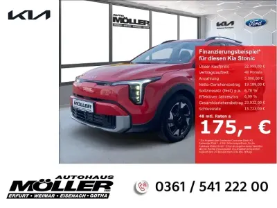 Neu Kia Stonic Vision 101 PS (74 kW) 2026 Signalrot met. SUV