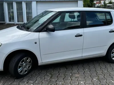 Gebraucht Skoda Fabia Active 60 PS (44 kW) 2014 Weiß Kleinwagen