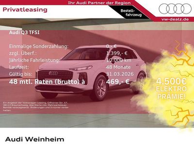 Neu Audi Q3 272 PS (200 kW) 2026 Weiß SUV