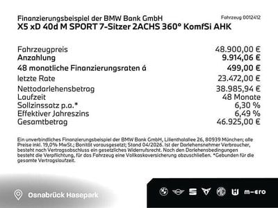 Gebraucht BMW X5 M Sport 340 PS (250 kW) 2023 Grün SUV