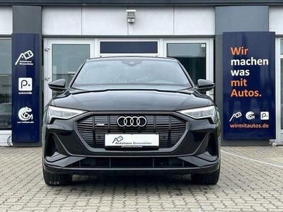 Gebraucht Audi e-tron S-Line 300 kW (408 PS) 2022 Mythosschwarz SUV