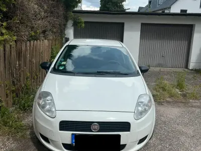 Gebraucht Fiat Punto 2012 Weiß Kleinwagen