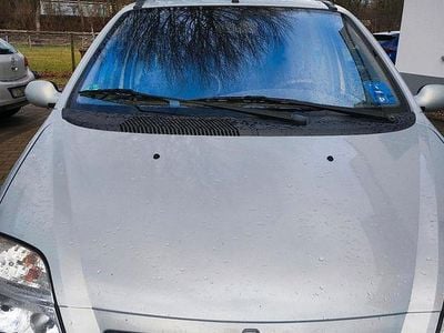 Gebraucht Renault Scénic 110 PS (80 kW) 2002 Silber Van / Kleinbus