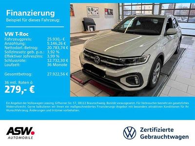 Ascotgrau Gebraucht 2022 VW T-Roc R-line SUV | 25.930 € (Fairer Preis)