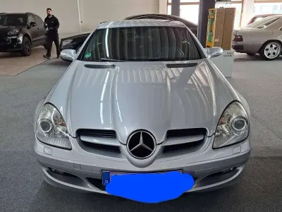 Gebraucht Mercedes SLK200 163 PS (119 kW) 2005 Silber Cabrio