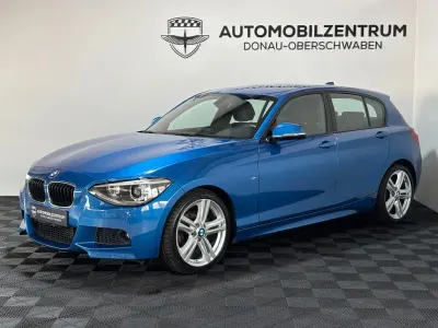 Usata BMW 116 M Sport 136 CV (100 kW) 2014 Blu Utilitaria