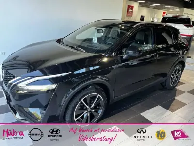 Gebraucht Nissan Qashqai Tekna 158 PS (116 kW) 2022 Schwarz SUV