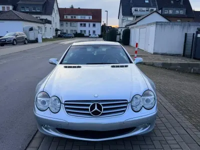 Gebraucht Mercedes SL500 2003 Silber Cabrio