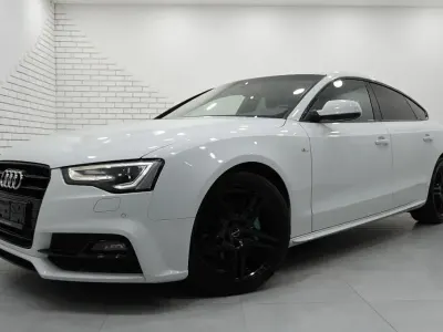 Gebraucht Audi A5 Sportback S-Line 245 PS (180 kW) 2015 Weiß Kleinwagen