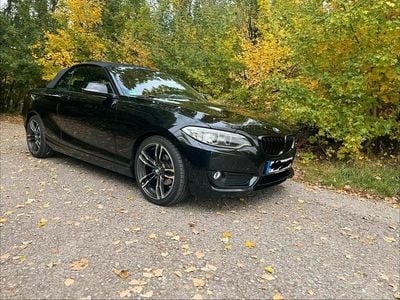 Gebraucht BMW 218 Advantage 150 PS (110 kW) 2016 Schwarz Cabrio