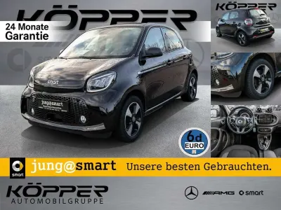 Używany Smart ForFour Electric Drive Exclusive 60 kW (82 KM) 2021 Czarny Sedan/Limuzyna
