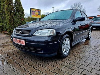 Occasion Opel Astra Njoy 103 PK (75 kW) 2004 Zwart Sedan