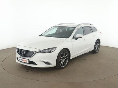 Gebraucht Mazda 6 Sports-Line 165 PS (121 kW) 2017 Weiß Kombi