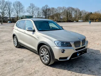 Używany BMW X3 Sport Line 184 KM (135 kW) 2014 Srebrny SUV