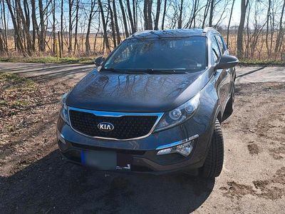Gebraucht Kia Sportage FIFA World Cup Edition 135 PS (99 kW) 2014 Grau SUV