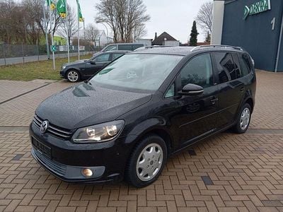 Gebraucht VW Touran Style 140 PS (102 kW) 2011 Schwarz Van / Kleinbus