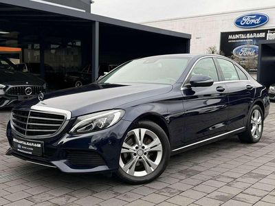 Gebraucht Mercedes C200 Exclusive 136 PS (100 kW) 2017 Cavansitblau  metalliclack Limousine