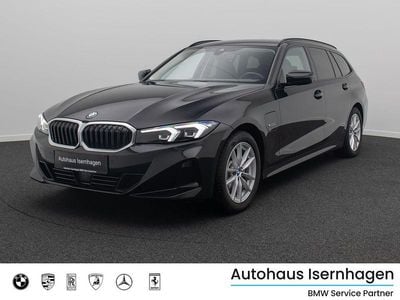Gebraucht BMW 320e Sport Line 204 PS (150 kW) 2022 Schwarz Limousine