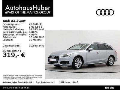 Florettsilber metallic Gebraucht 2022 Audi A4 Advanced Kombi | 27.650 € (Guter Preis)