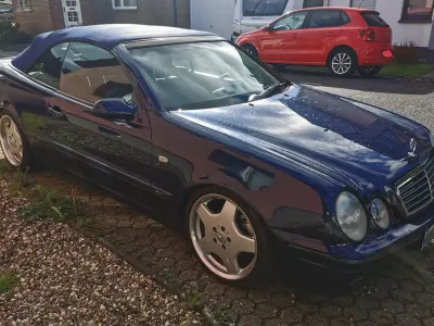 Gebraucht Mercedes CLK230 Sport Edition 193 PS (141 kW) 1999 Blau Cabrio