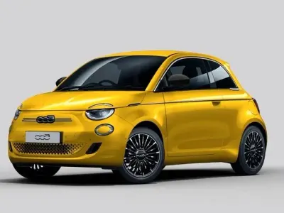 Neu Fiat 500e La Prima 86 kW (118 PS) 2026 Gelb Limousine