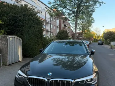 Brugt BMW 520 190 HK (139 kW) 2018 Sort Stationcar