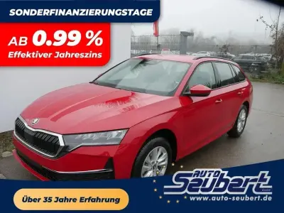 Nouă Skoda Octavia Selection 150 CP (110 kW) 2025 Roșu Break