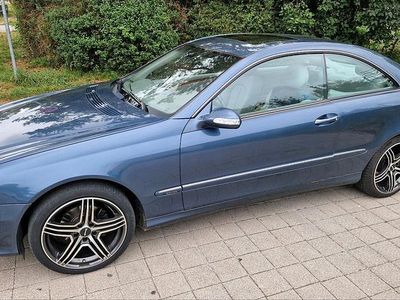 Brugt Mercedes CLK200 163 HK (119 kW) 2003 Blå Coupe