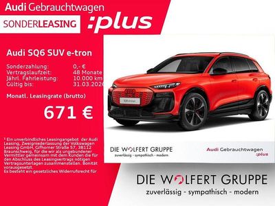 Soneirarot metallic Gebraucht 2025 Audi SQ6 e-tron Sport SUV | 79.295 € (Fairer Preis)