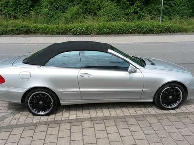 Brugt Mercedes CLK200 Avantgarde 163 HK (119 kW) 2004 Sølv Cabriolet