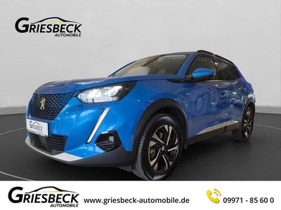 Gebraucht Peugeot e-2008 Allure 100 kW (136 PS) 2021 Blau SUV