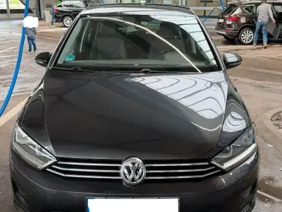 Gebraucht VW Golf Sportsvan Allstar 110 PS (80 kW) 2016 Schwarz Van / Kleinbus