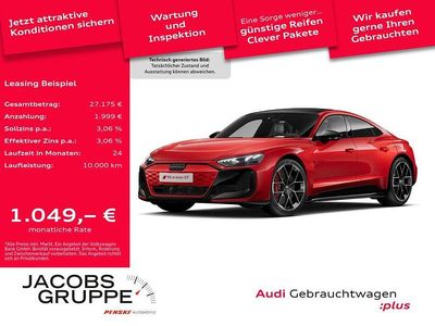 Rot Gebraucht 2024 Audi e-tron GT quattro Ambiente Limousine | 122.539 € (Superpreis)