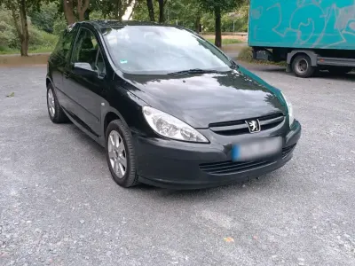Gebraucht Peugeot 307 110 PS (80 kW) 2004 Schwarz Coupé