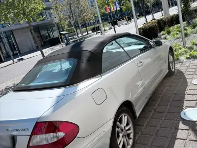 Gebraucht Mercedes CLK200 2005 Silber Cabrio